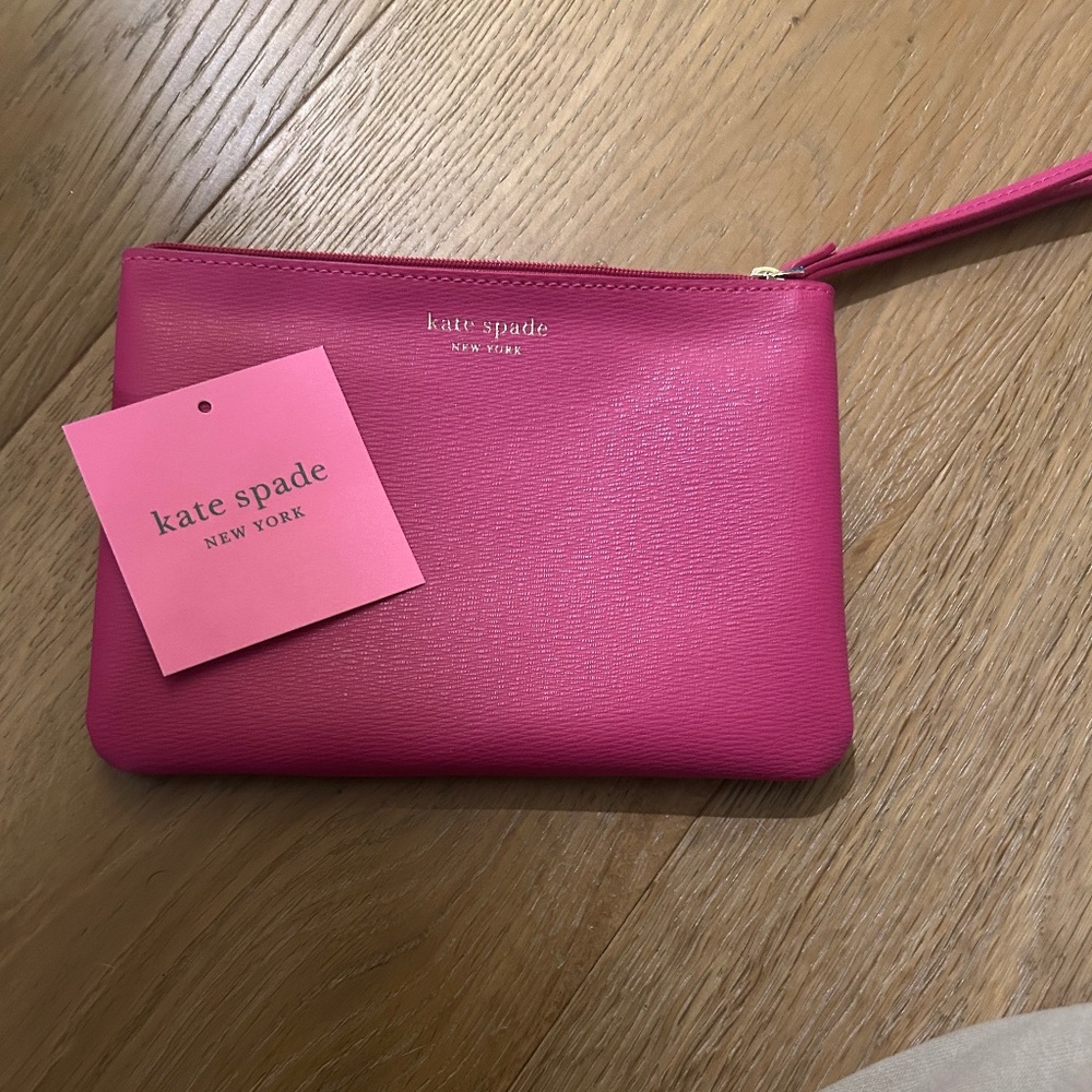 Kate Spade pink wristlet
